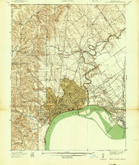 1939 Map of New Albany, IN — High-Res | Pastmaps